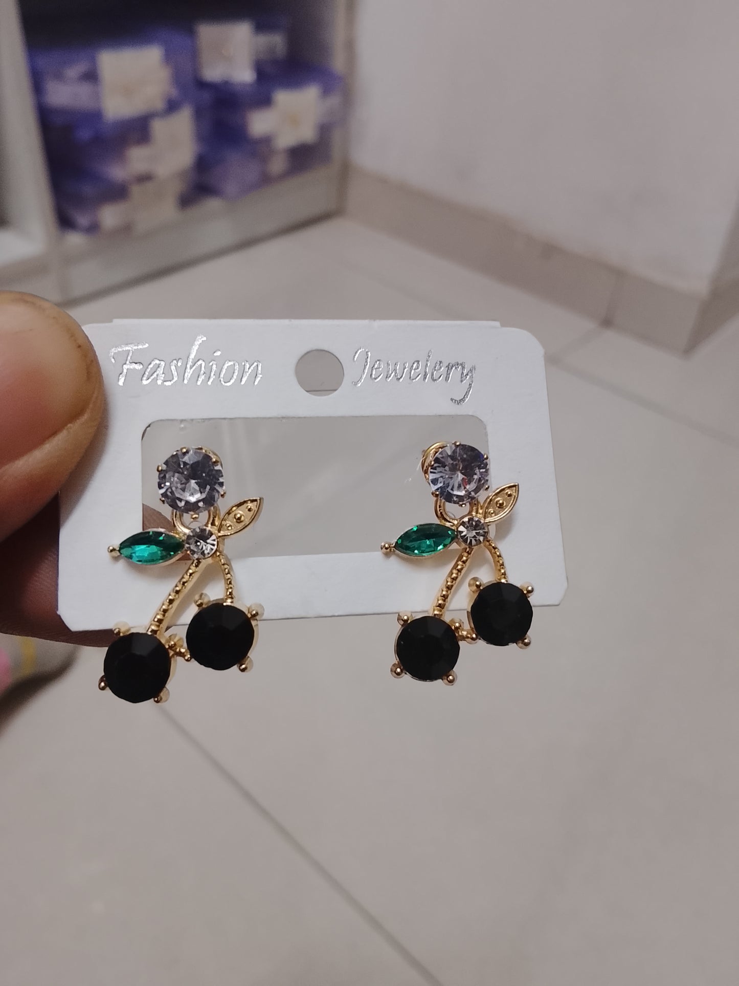 Korean Leaf Design Earring