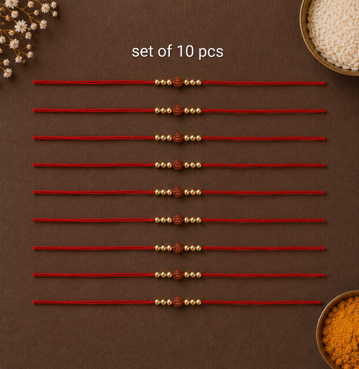 10 pcs fancy rakhi