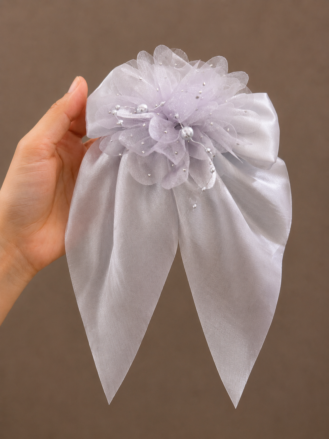 Premium satin bow pin set of 6 pcs