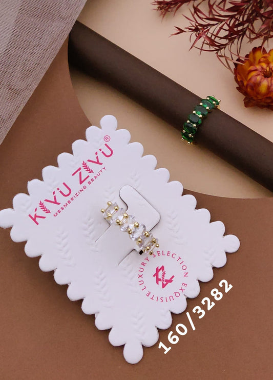 Kiyu ziyu anti tarnished adjustable ring