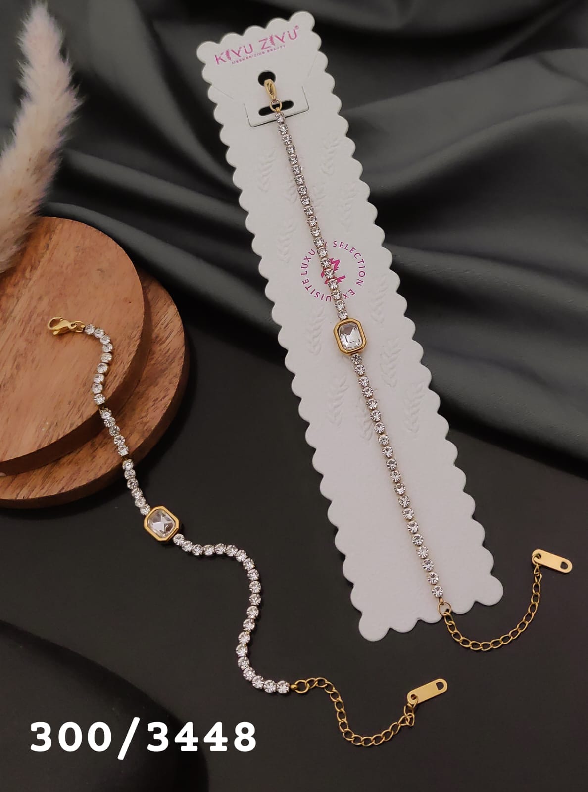 Anti-Tarnish Solitaire Tennis Bracelet