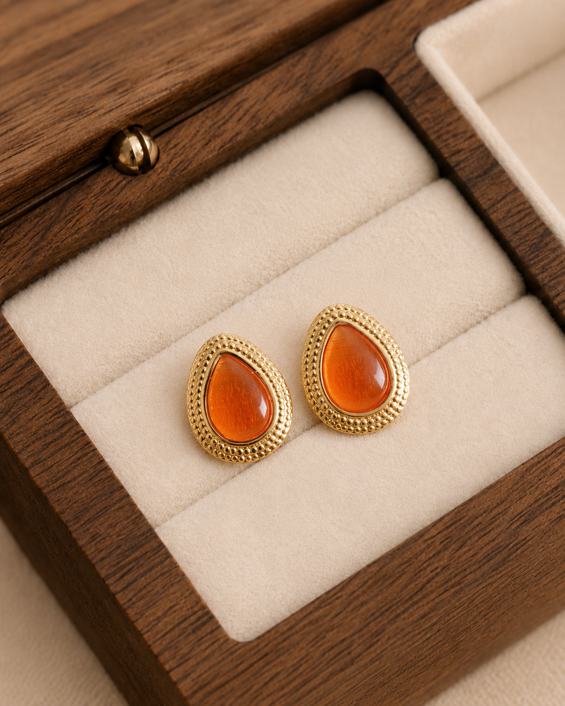 Korean design Oval Earring