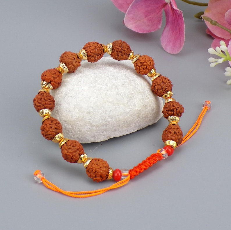 Rudraksh adjustable bracelet