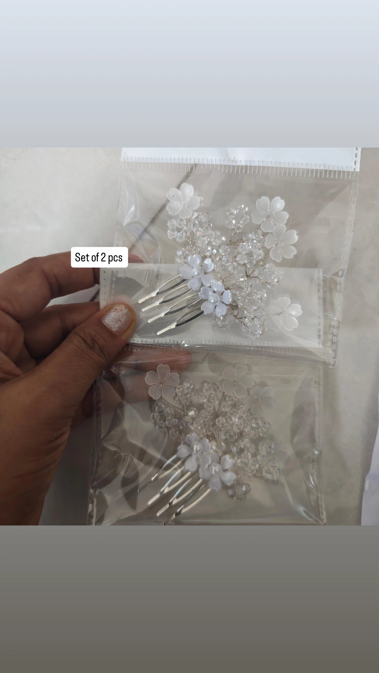Set of 2 pcs Flower Juda Pin