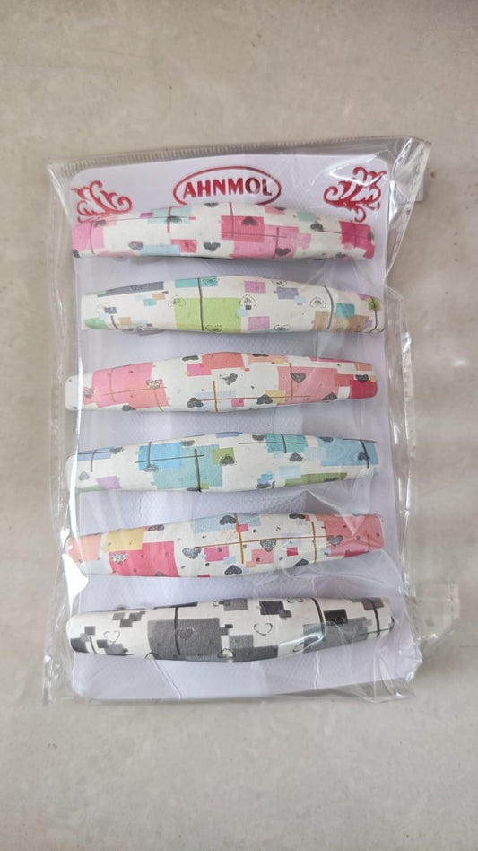 Set of 6 pcs French Hair Barrette Clip