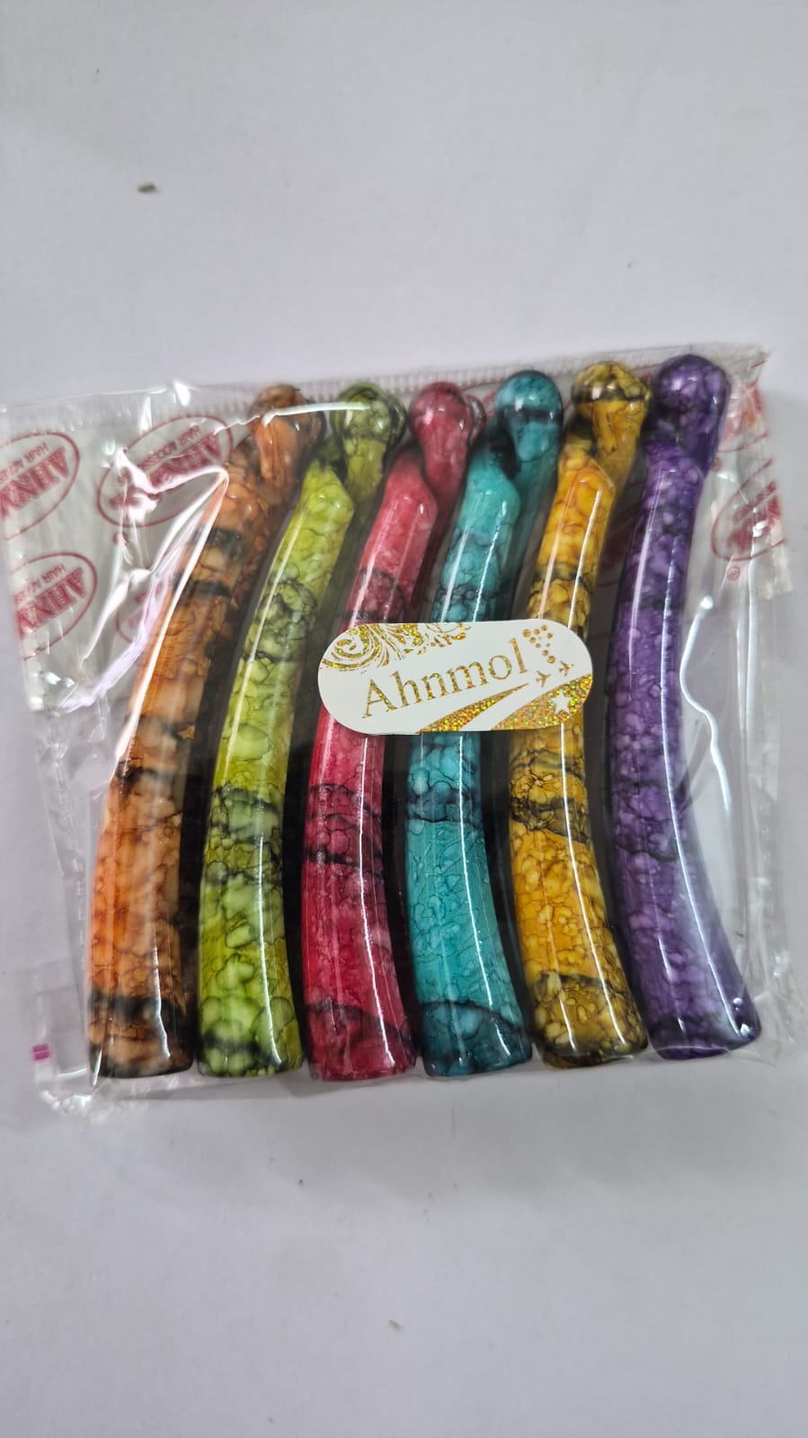 Banana clip medium size set of 6