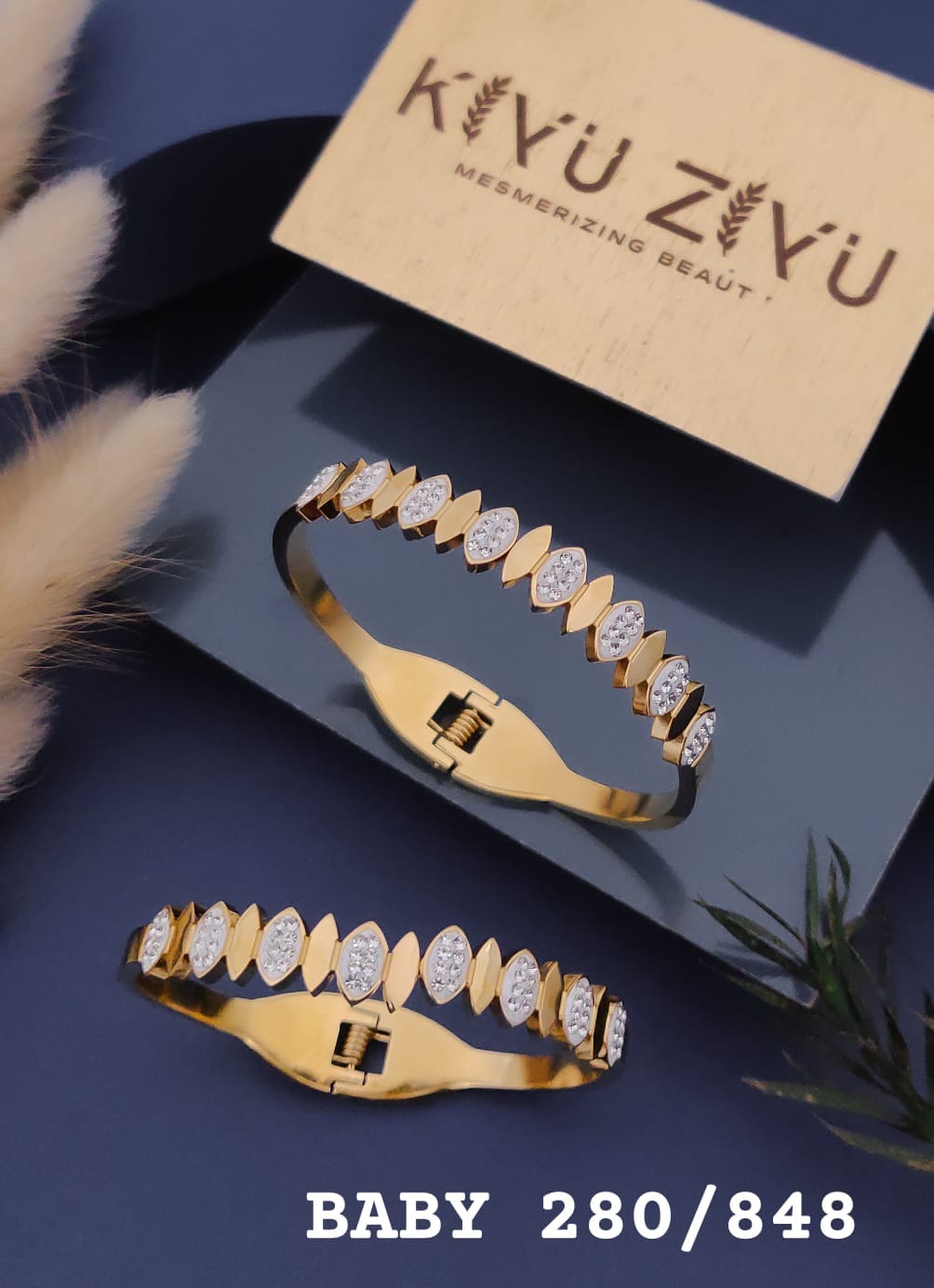 Marquise Cut Stone Detail baby size Bracelet