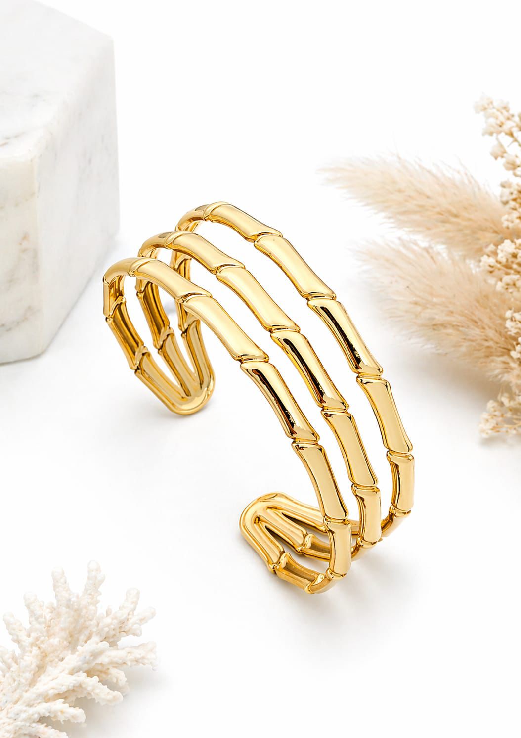 Anti tarnished adjustable bracelet