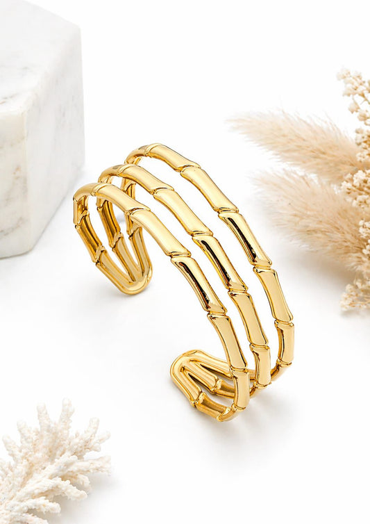Anti tarnished adjustable bracelet