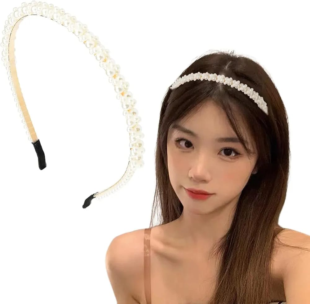 Korean Pearl hair band for women