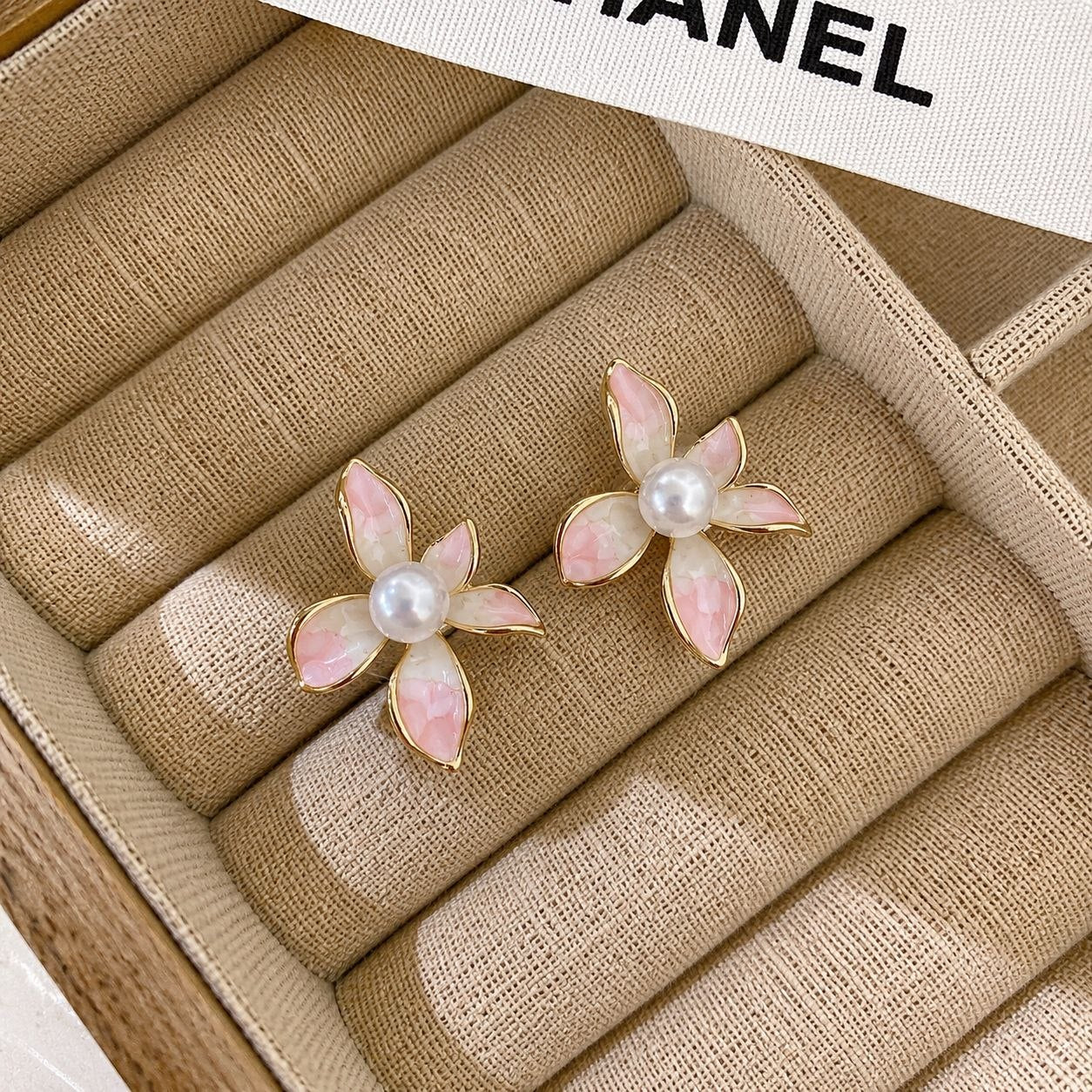 Korean Flower Earring