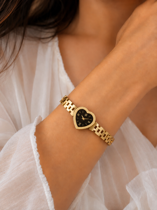 Anti tarnish fake watch bracelet