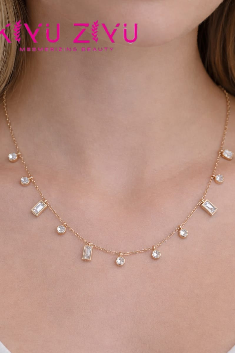 Kiyu Ziyu Big Tanmiyu Crystal Rain Necklace
