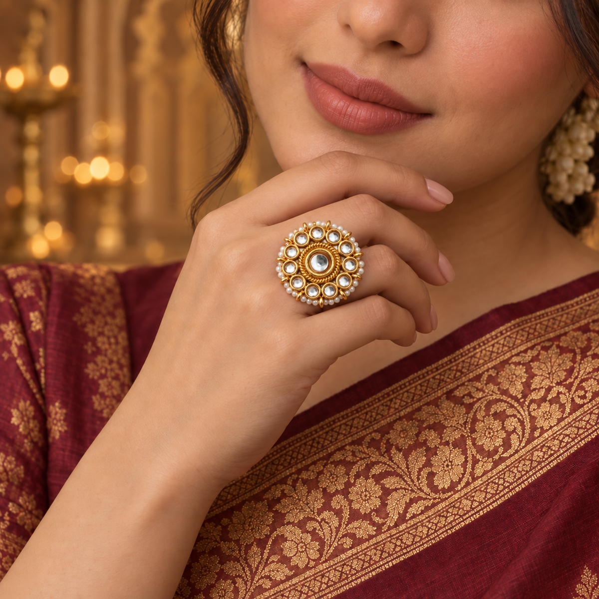 Traditional Golden ring