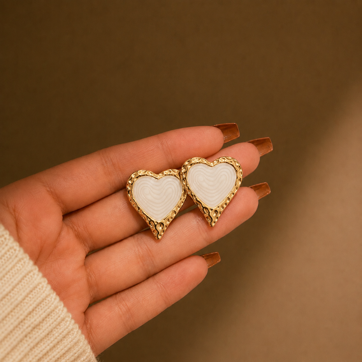 Korean Fashion Heart Earring