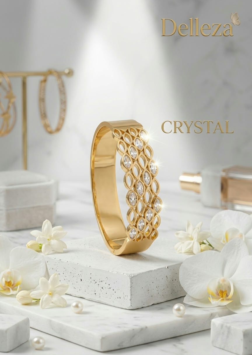 Crystal Design Bracelet.