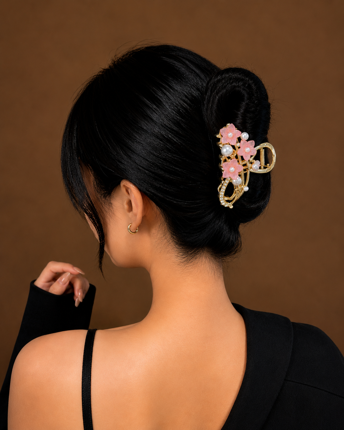 Korean metal hair claw