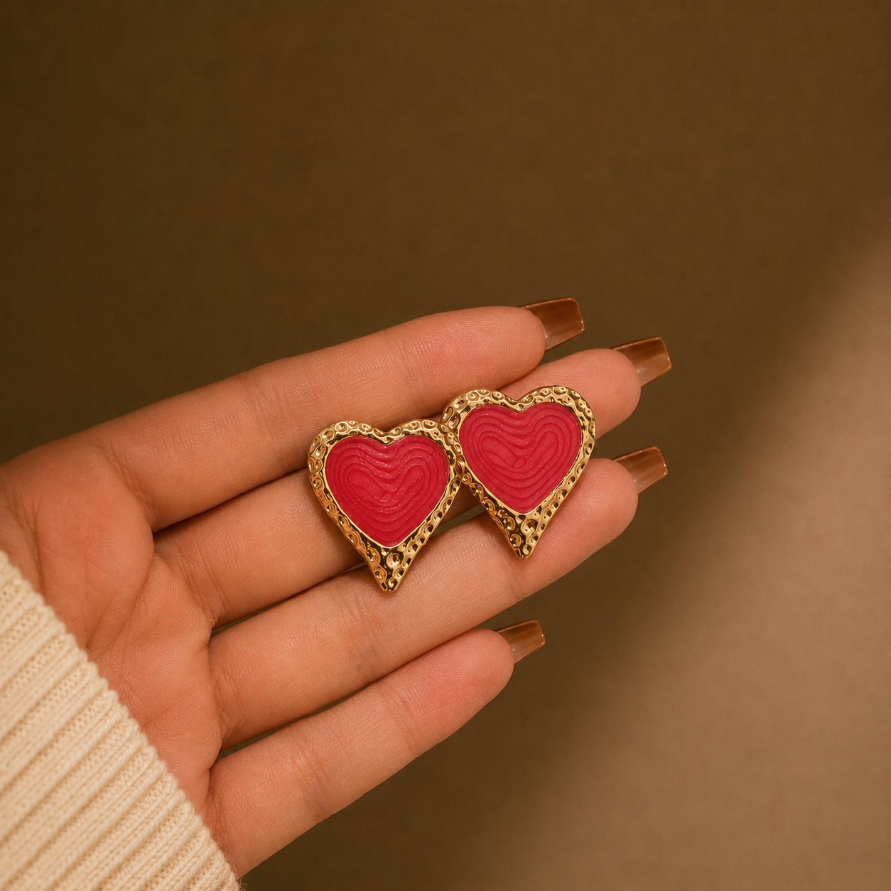 Korean Fashion Heart Earring