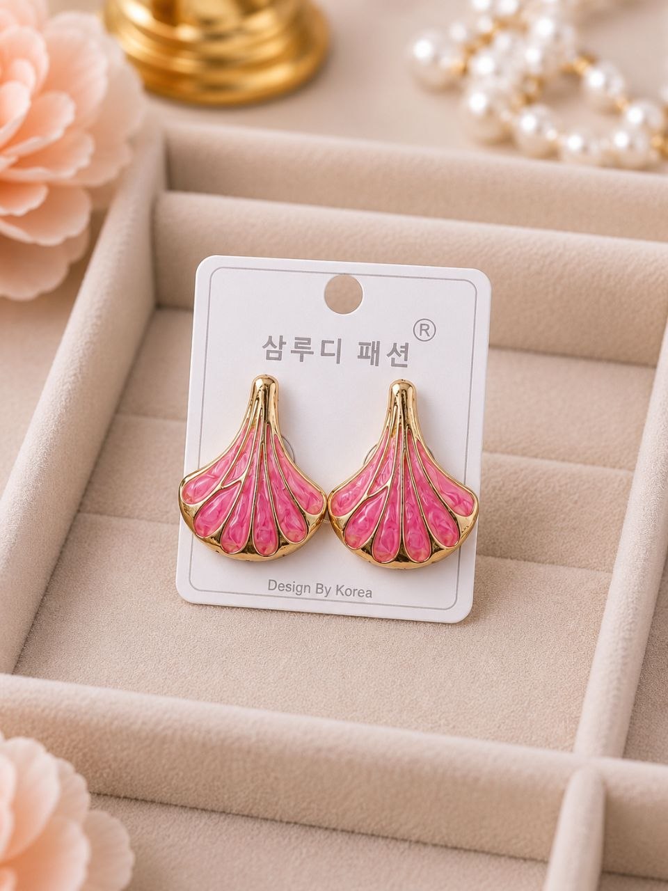 Korean Fashion Colored Shell Earring