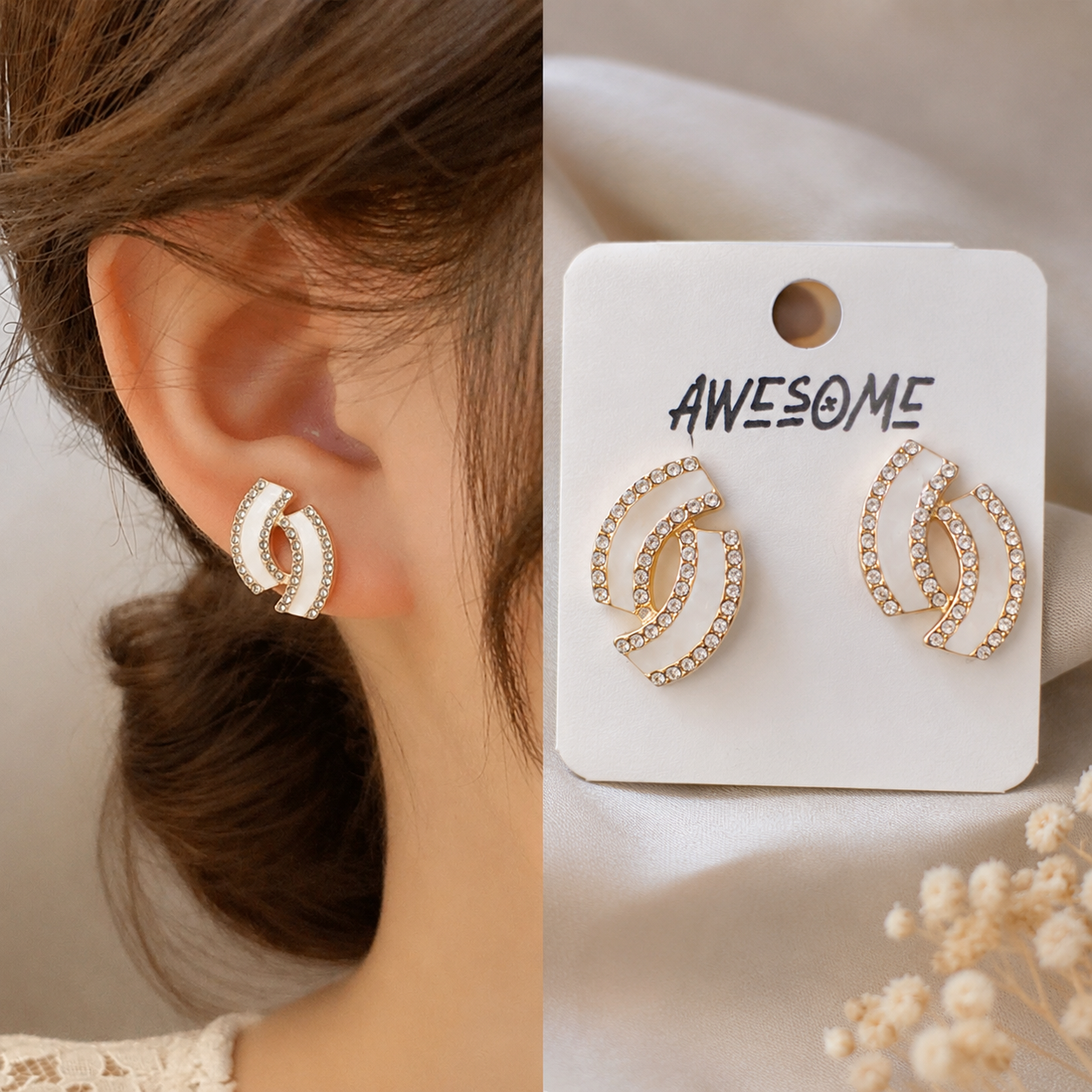 Korean earring for women