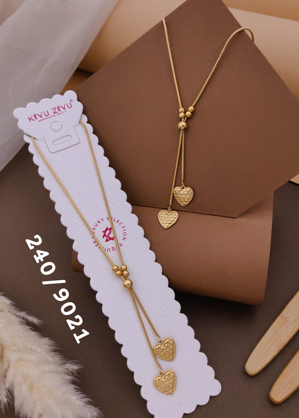 Kiyu ziyu anti tarnished necklace