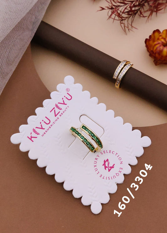 Kiyu ziyu anti tarnished adjustable ring