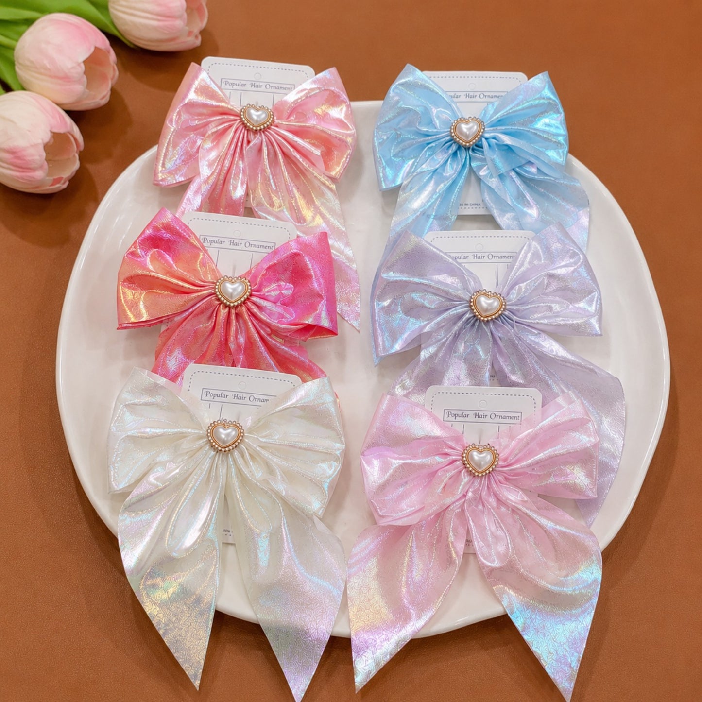Set of 6 pcs Bow pin