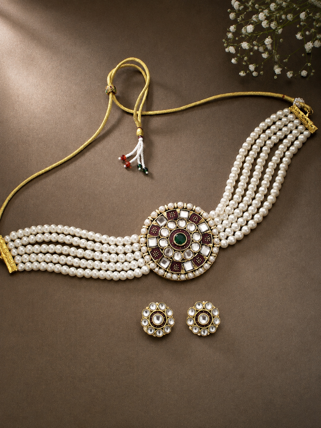Traditional necklace set for women