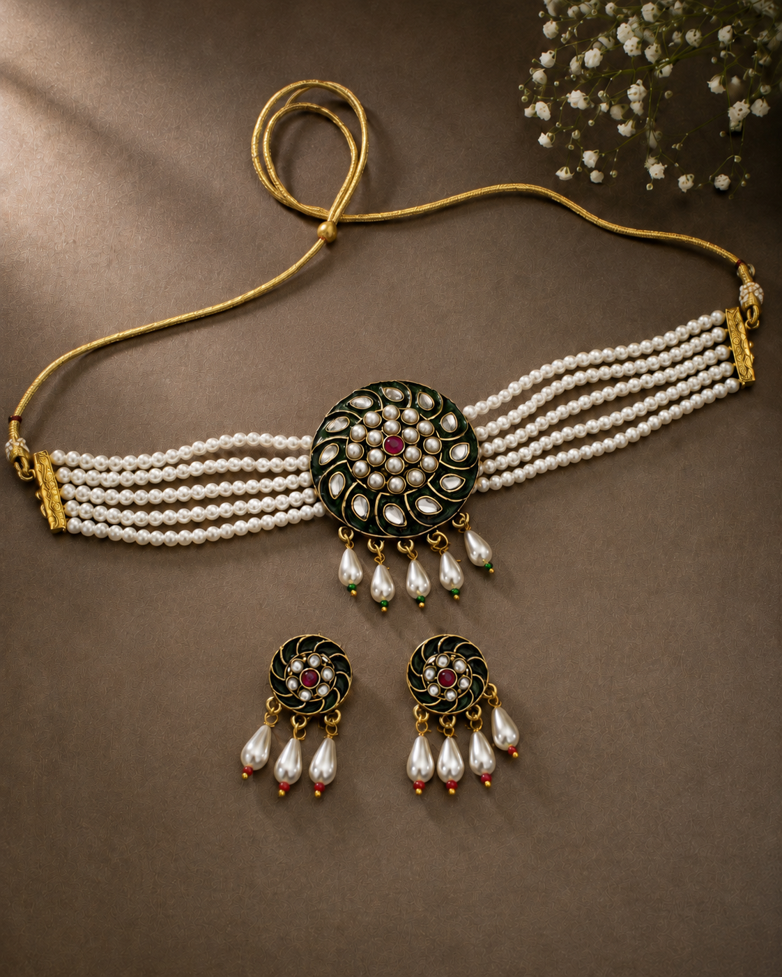 Traditional necklace set for women