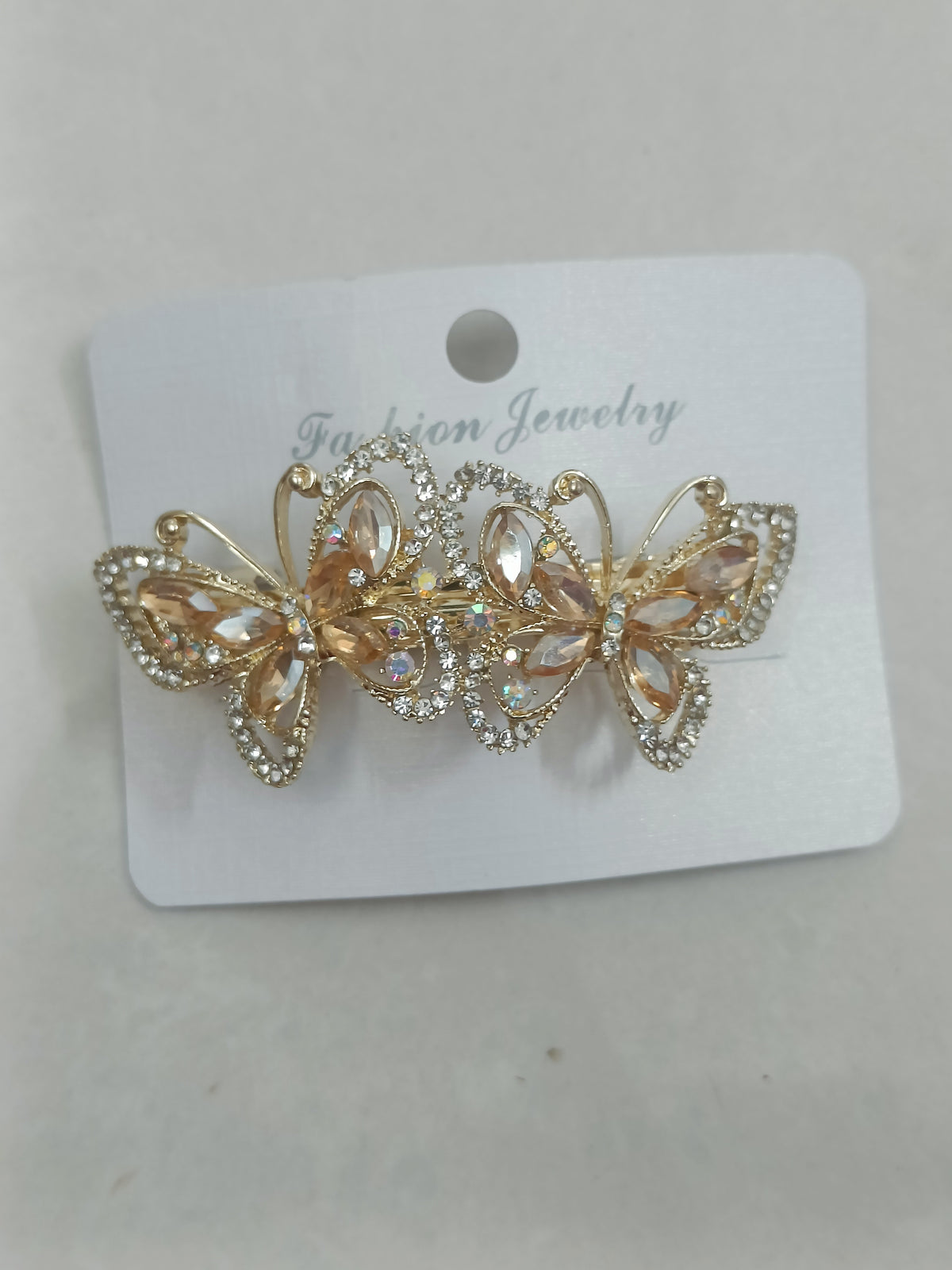 Crystal Butterfly Hair Clip