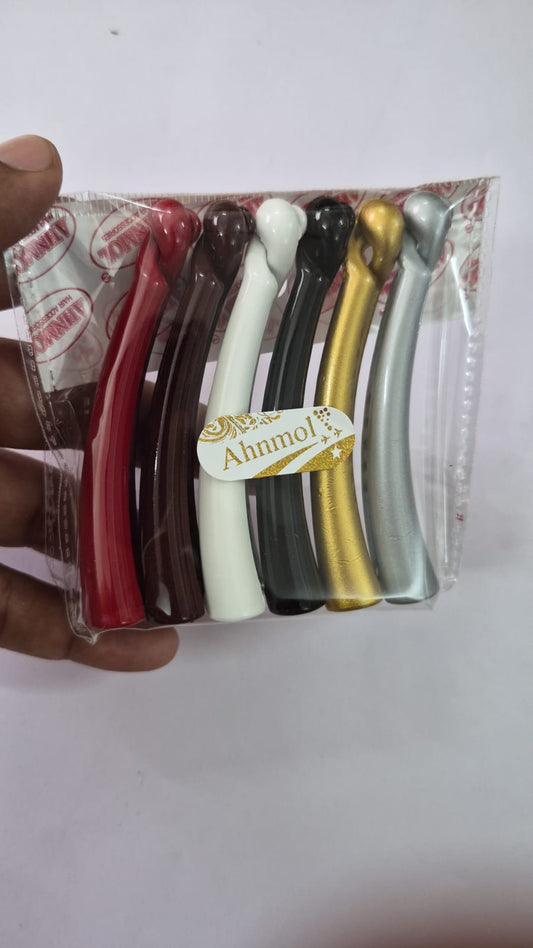 Banana clip medium size set of 6