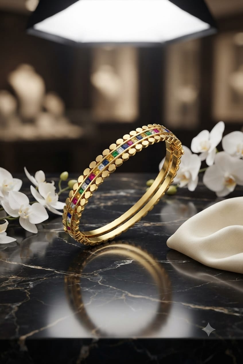 Anti Tarnish Multicolour  Baby Size Bracelet