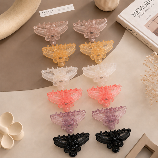 Set of 12 pcs hair claw