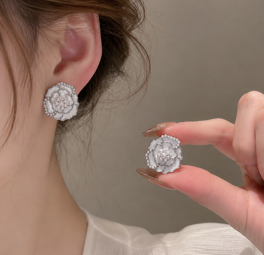 Korean Stylish Silver Earring