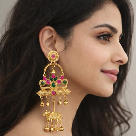 Traditional Kashmiri earring