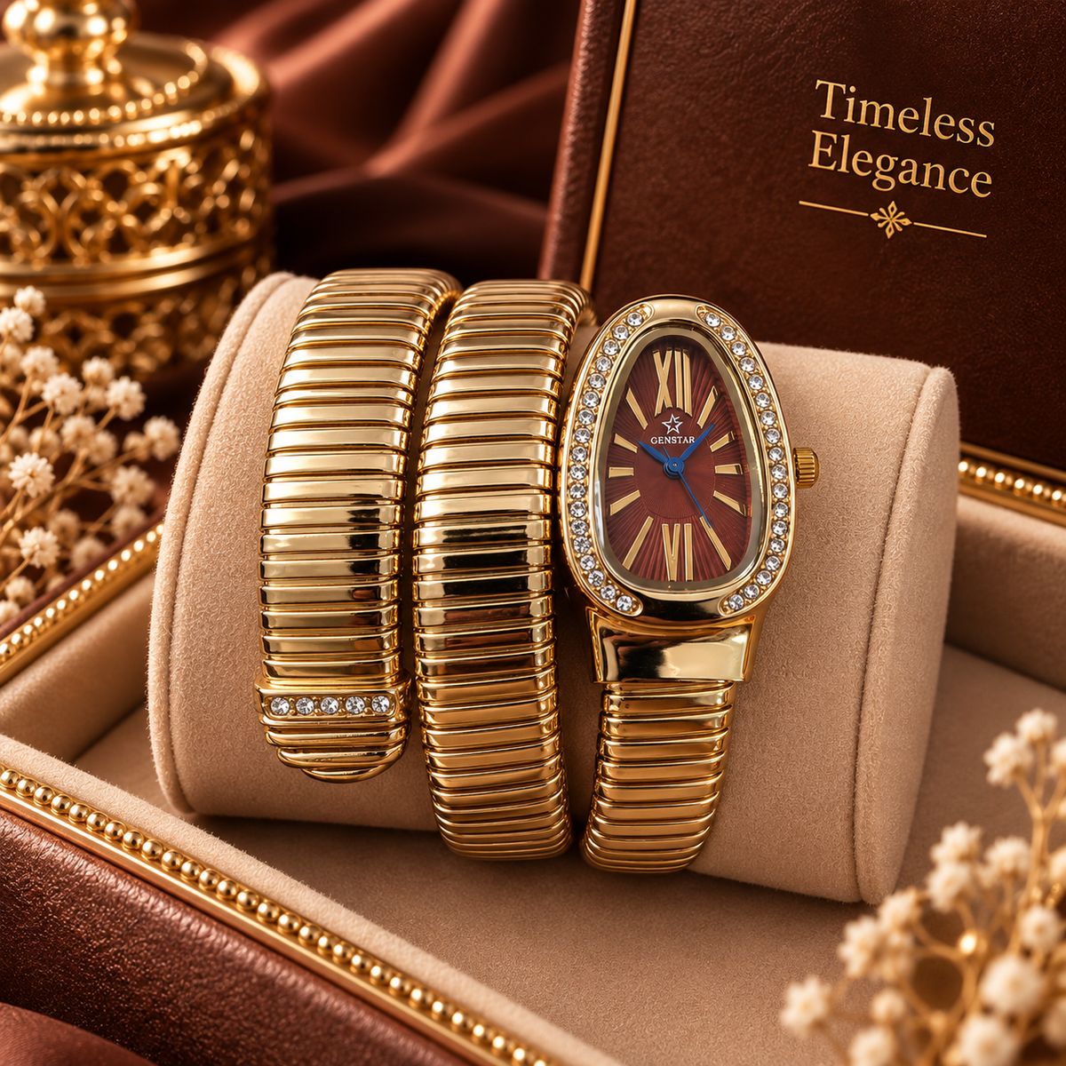 Anti Tarnish Premium snake Watch