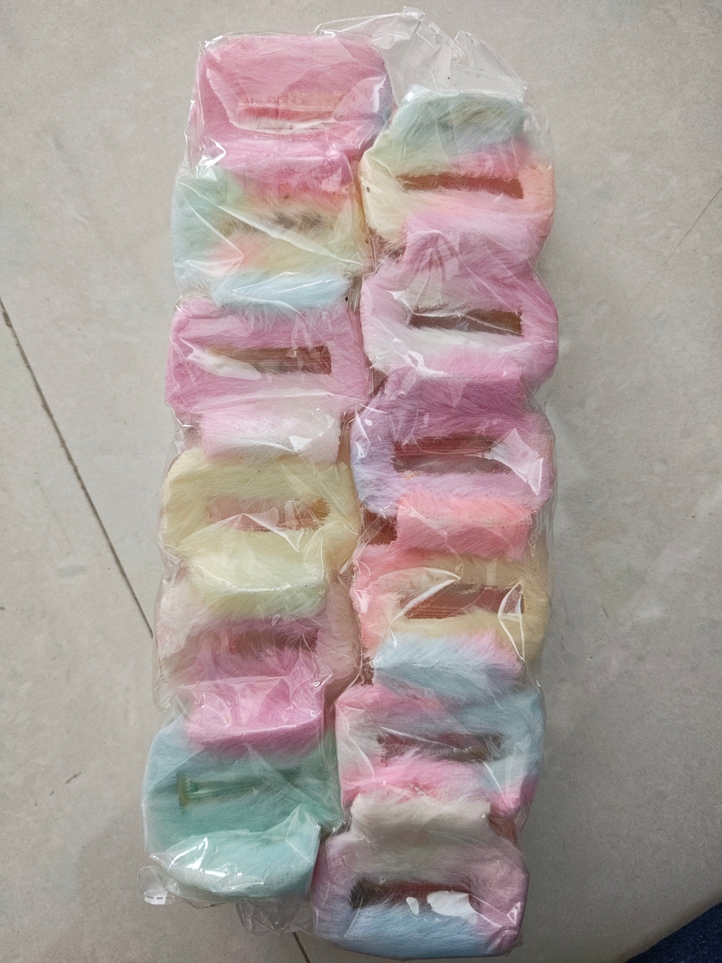 Set of 6 pcs hair clutcher multi colour