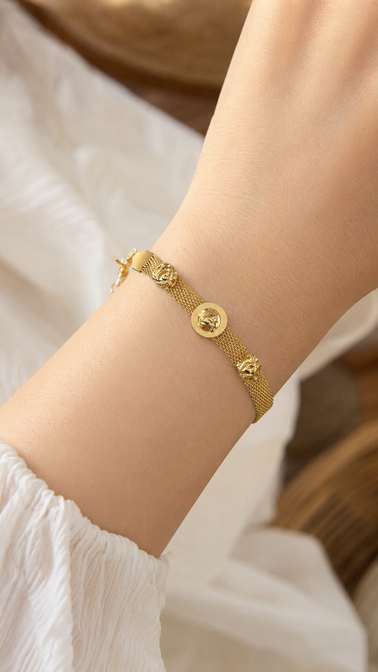 Anti tarnish chain bracelet