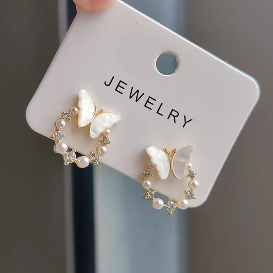 Korean Fashion Butterfly Stud Earring