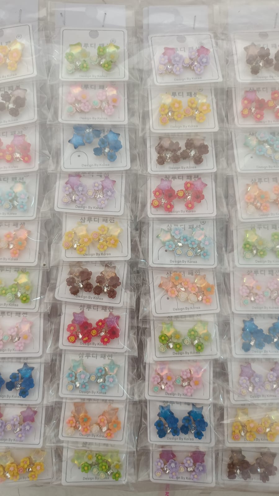 Korean Design Cute Flower Star earring