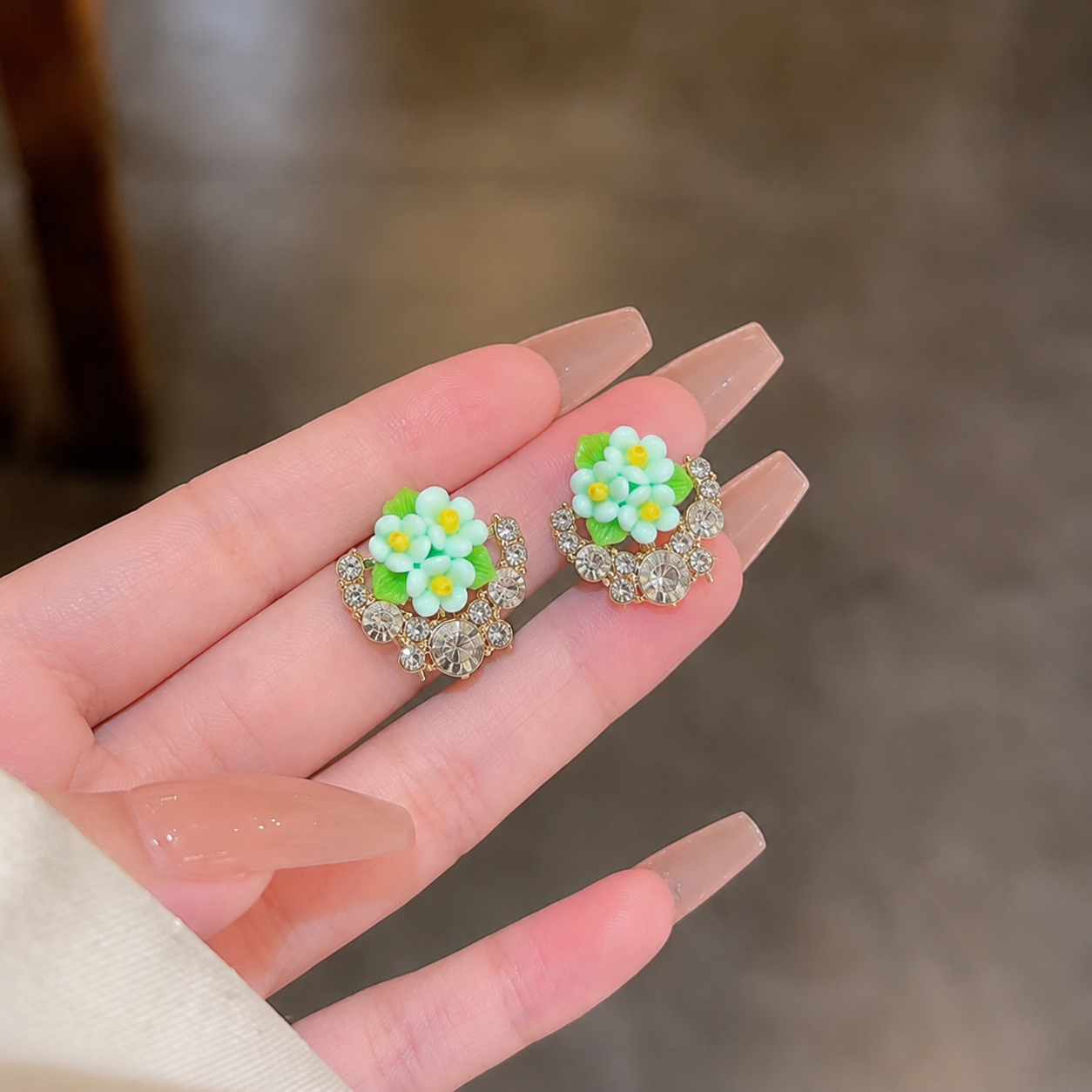 Korean Design Cute Smaller Flower Earring