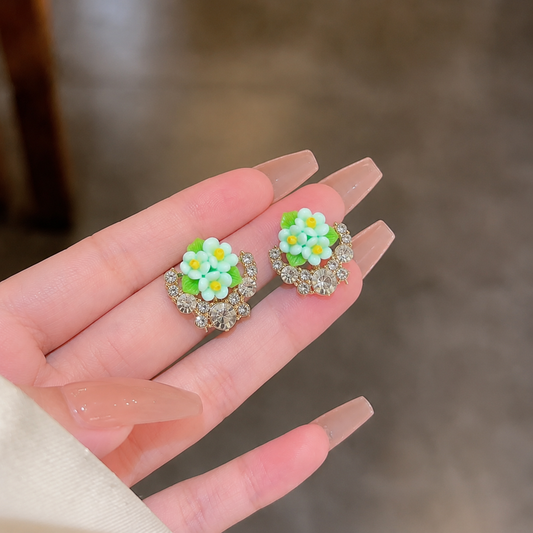 Korean Design Cute Smaller Flower Earring