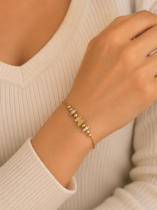 Anti tarnish chain bracelet