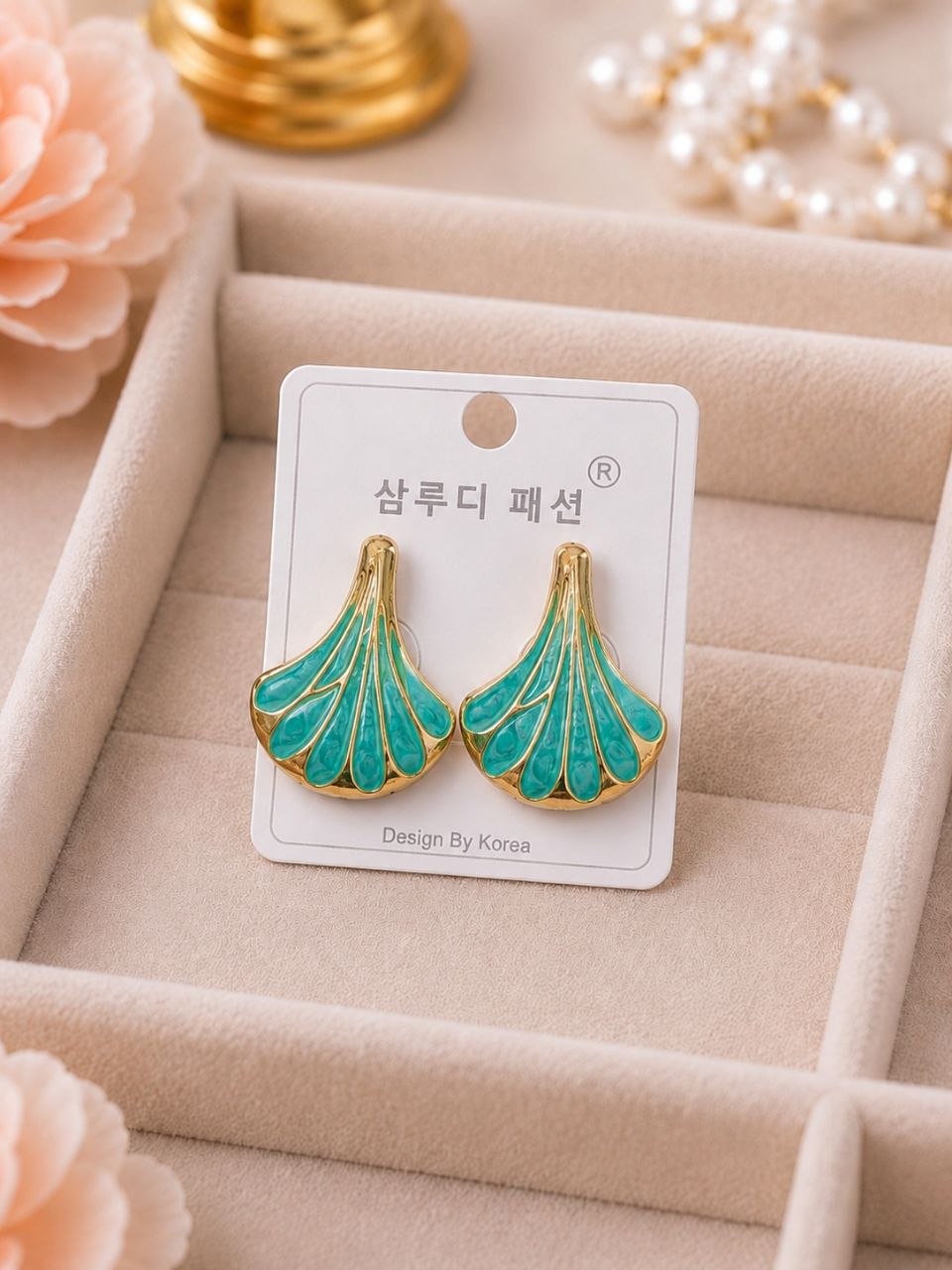 Korean Fashion Colored Shell Earring