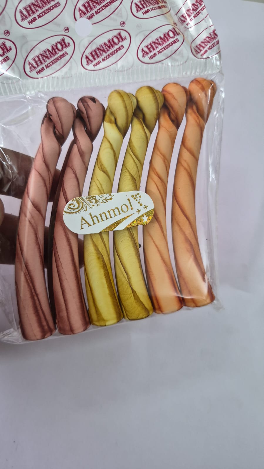 Banana clip medium size set of 6