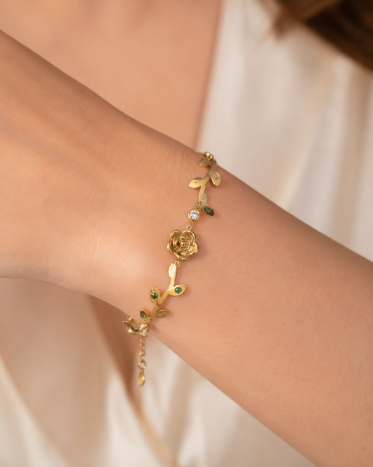Anti tarnish chain bracelet
