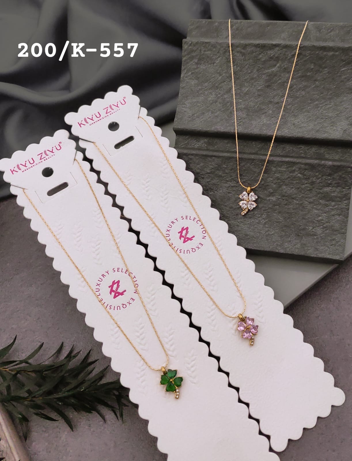 Kiyu ziyu anti tarnished necklace