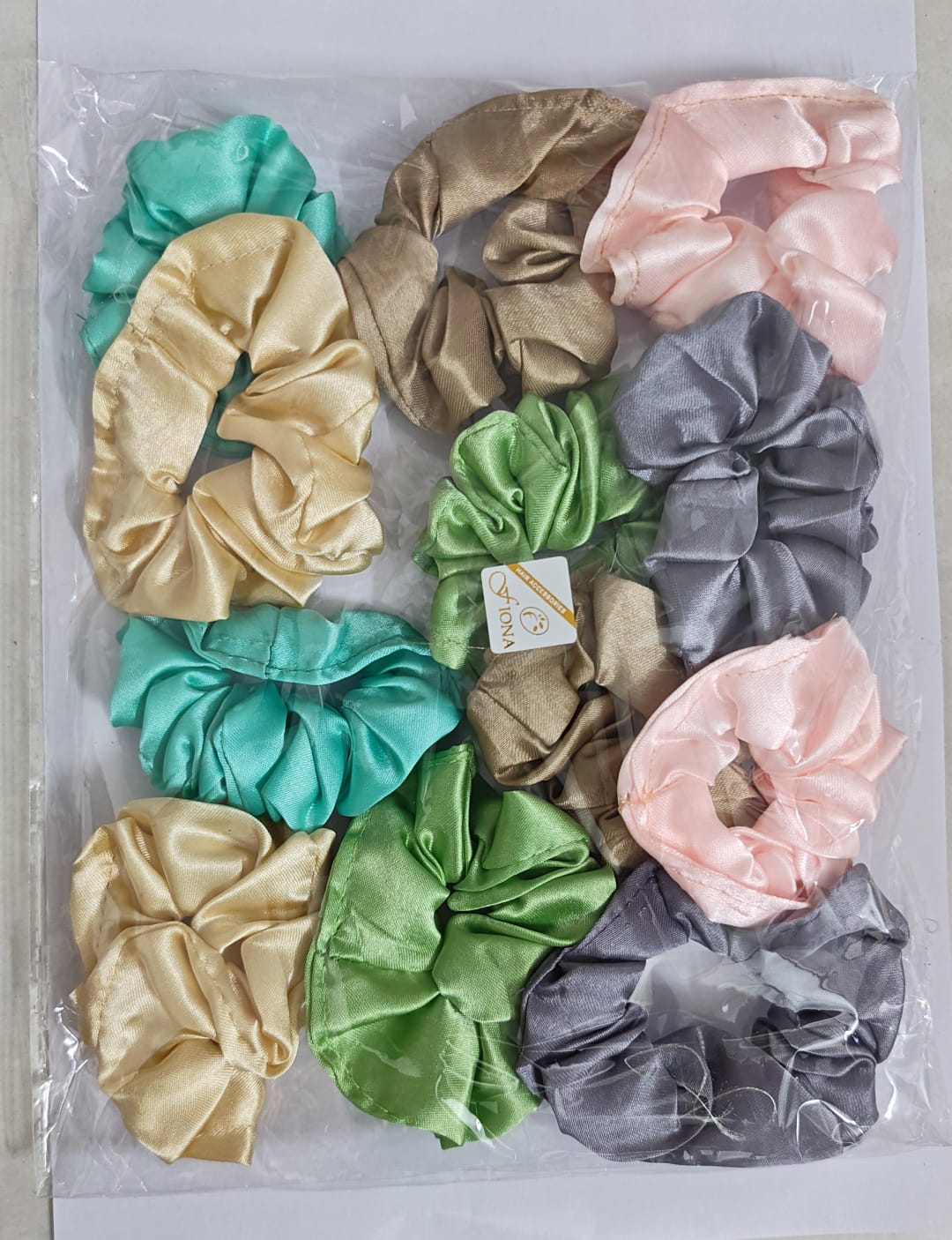 Set of 12 pcs hair scrunchies