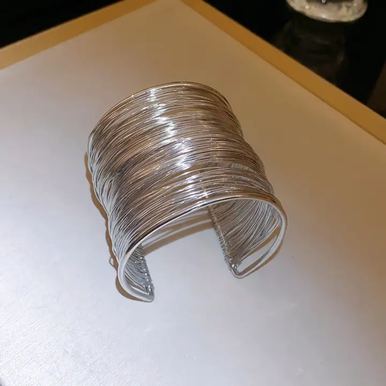 Coil Statement Cuff Bracelet