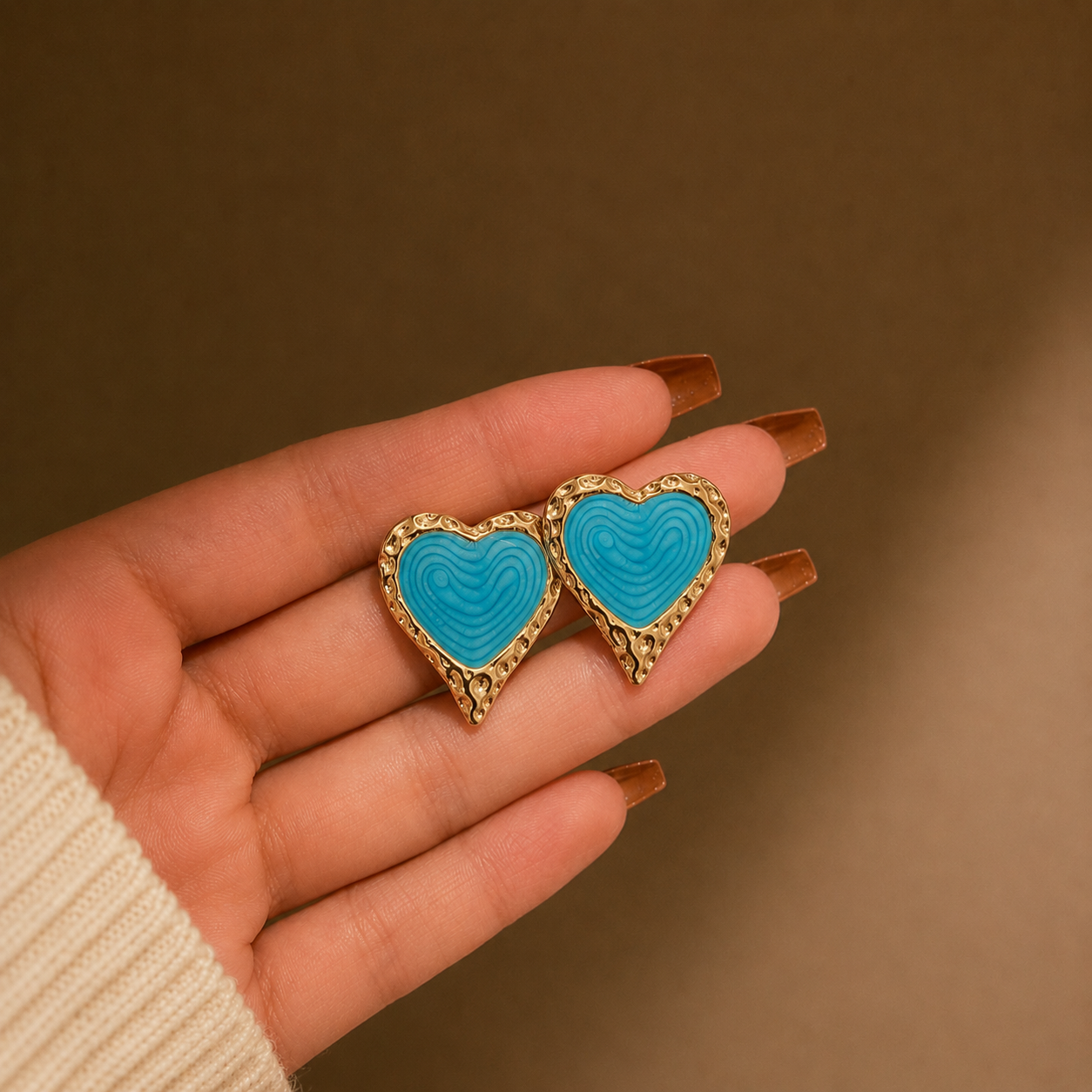 Korean Fashion Heart Earring